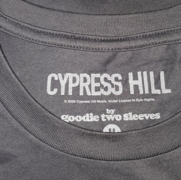 Cypress Hill Smoking Skull Lightweight Tee - Picture 2 of 3